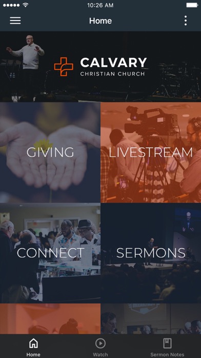 Calvary Christian Church Screenshot