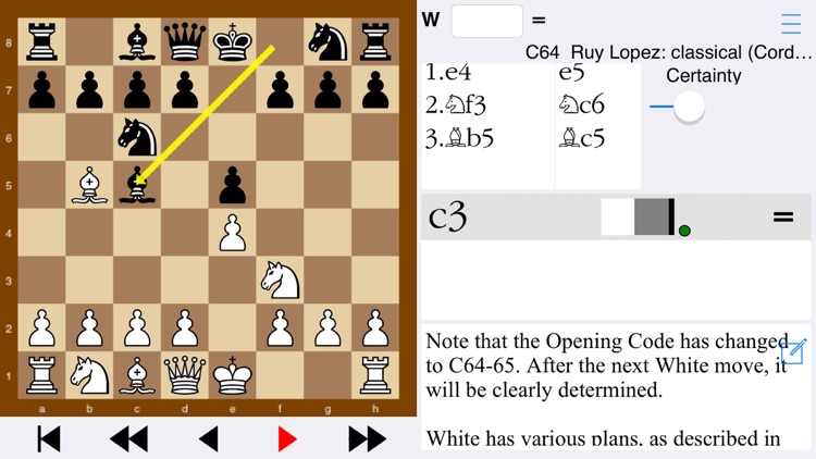 Chess Opening Wizard from Bookup