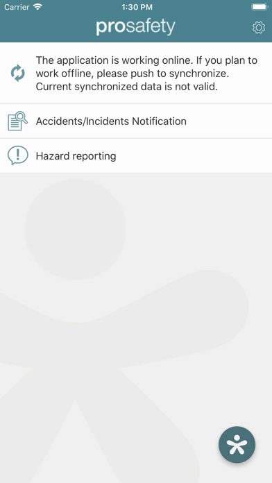 Prosafety Screenshot