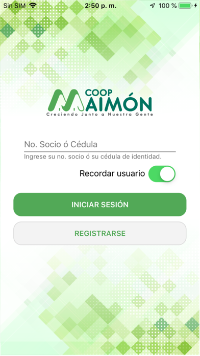 CoopMAIMÓN Móvil Screenshot