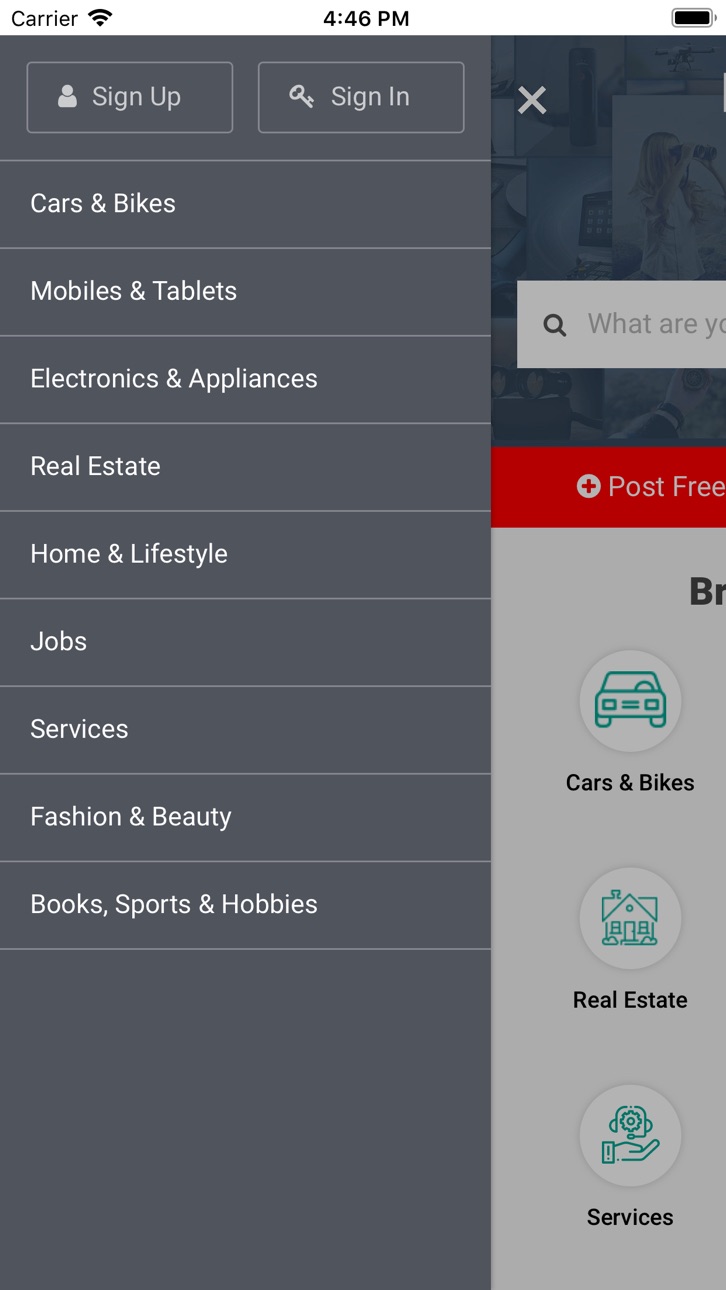 iPhone screenshot