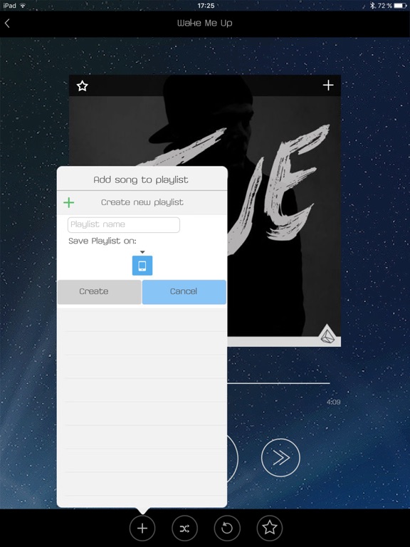 WAE Music iPad screenshot 1 - Music app
