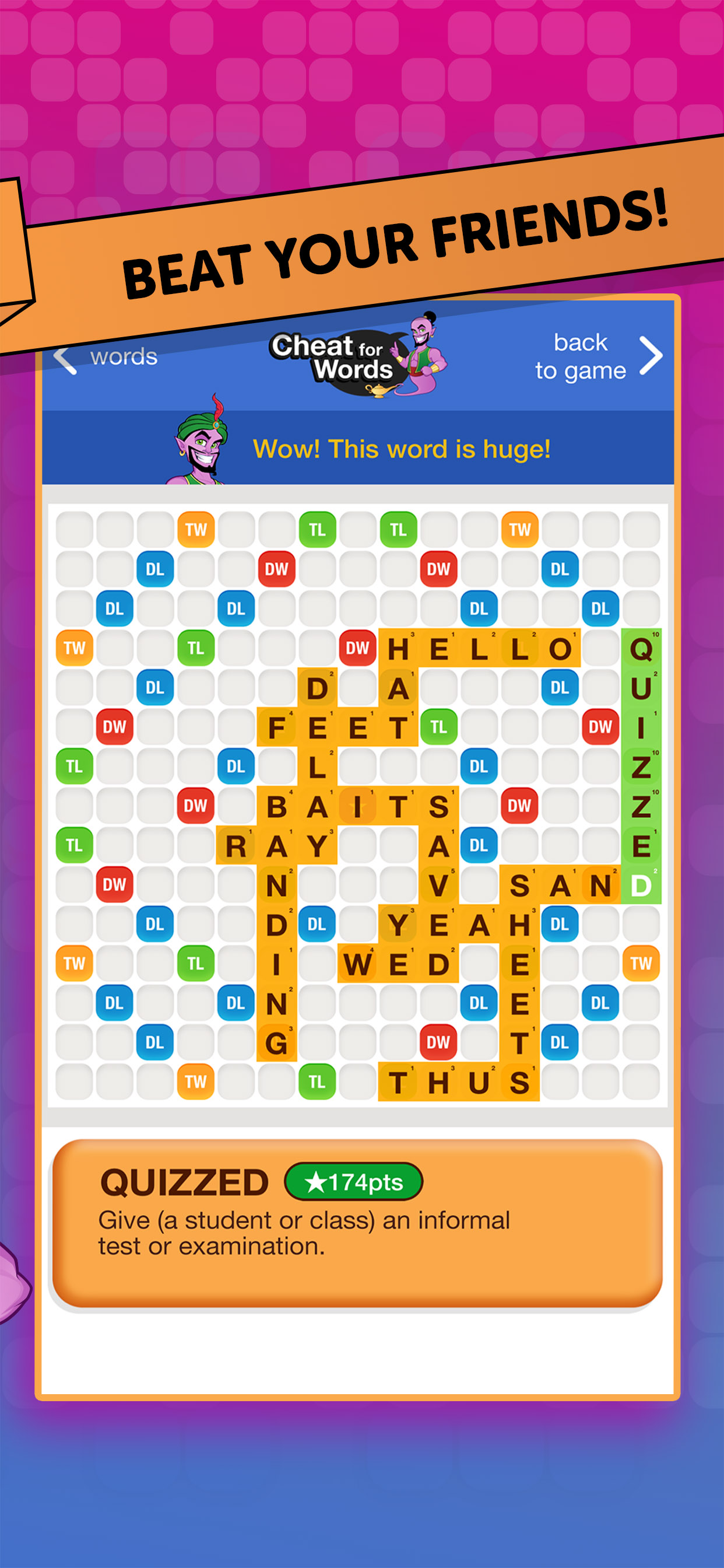 Cheat for Words With Friends