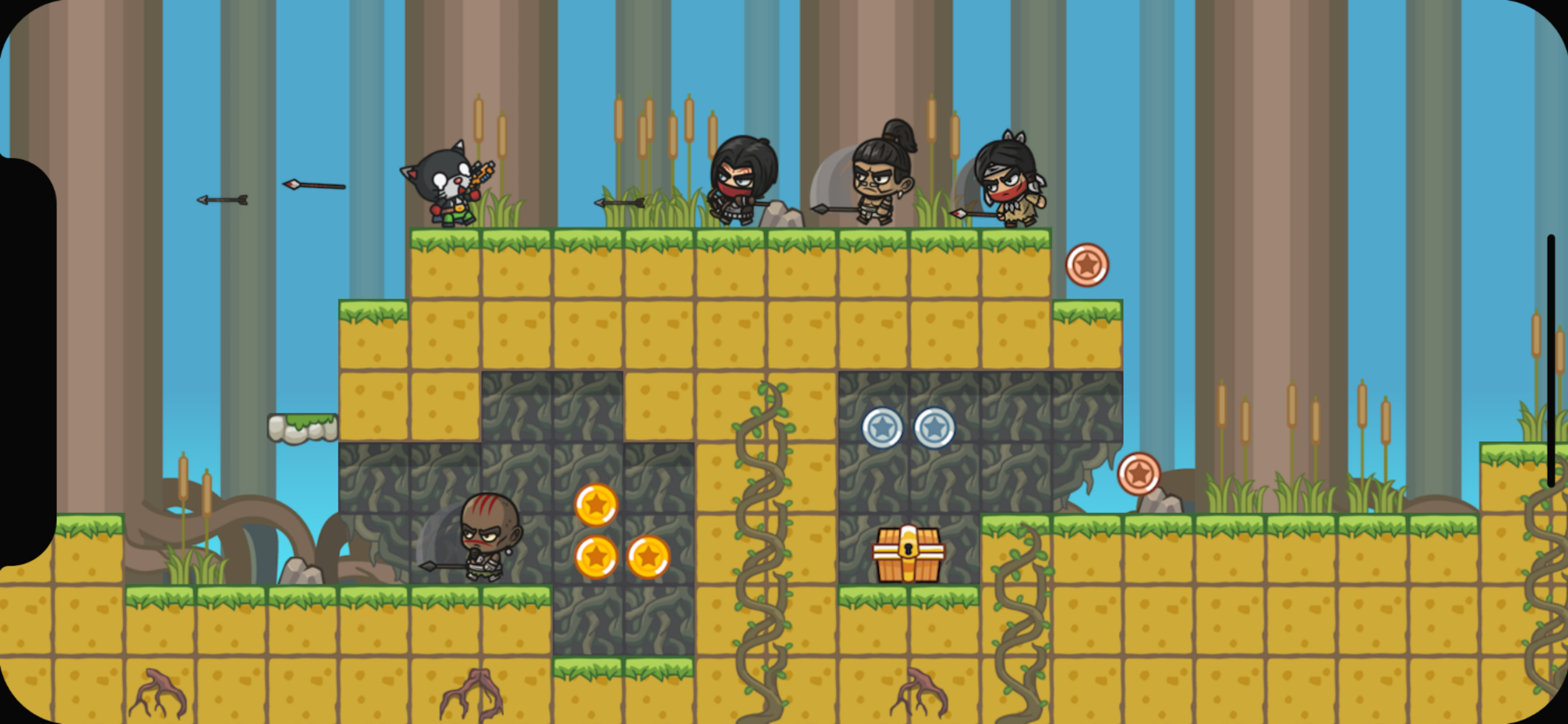 Animal Force: Jump N' Gun Game