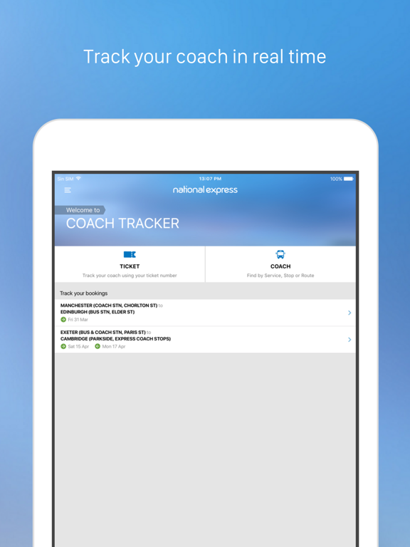 Screenshot #5 pour National Express Coach