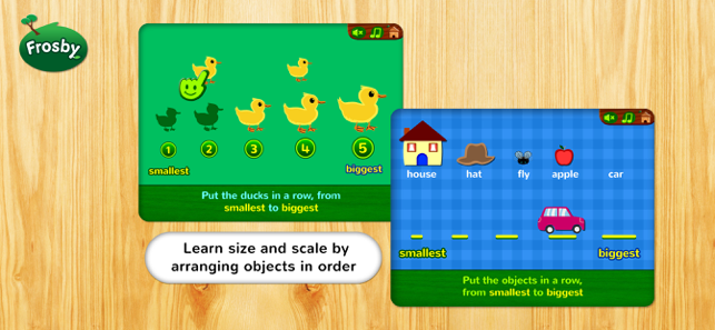 ‎Frosby Learning Games 1 Screenshot