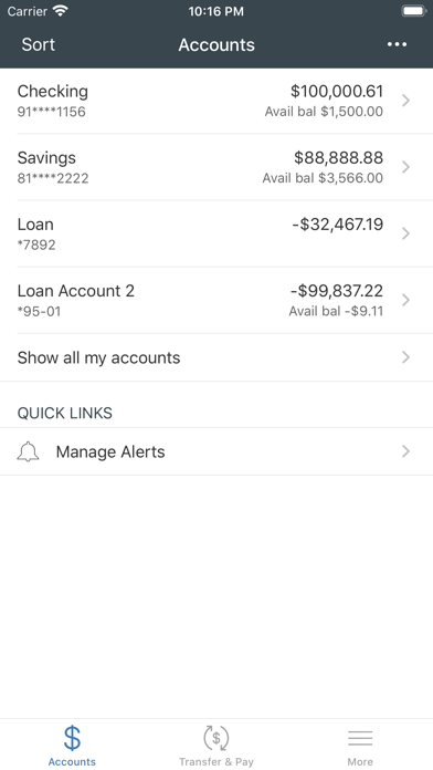 Monroe Savings Bank Mobile Screenshot