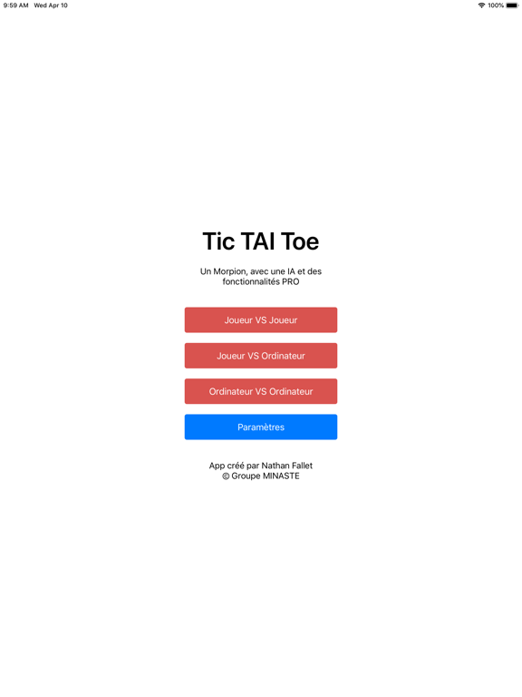 Screenshot #4 pour Tic TAI Toe
