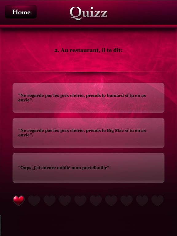 Screenshot #6 pour Le Quizz des Amoureux