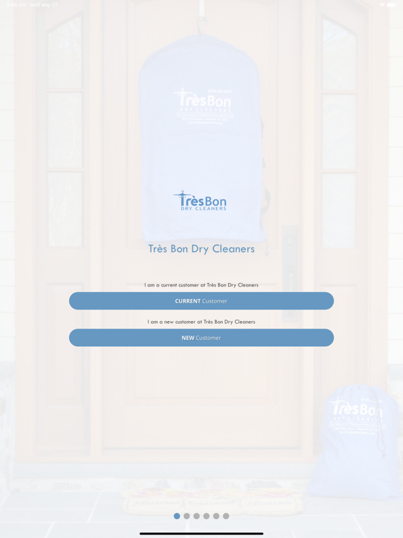Très Bon Dry Cleaners iPad screenshot 1 - Lifestyle app