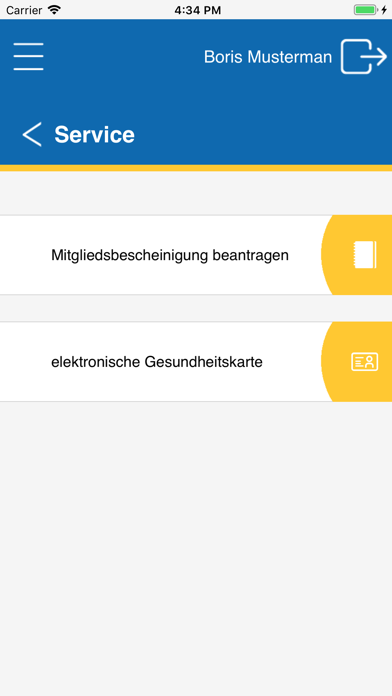 Merck BKK Screenshot
