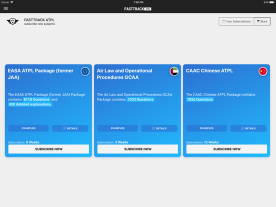 Screenshot #4 pour Fasttrack ATPL - Pilot Exams