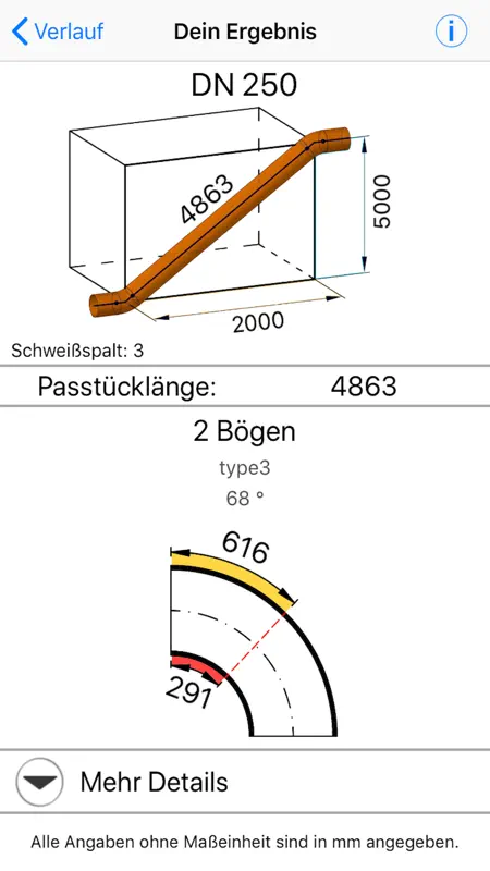 Etagenrechner App screenshot 4 of 6