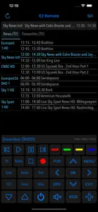 Enigma2 remote control screenshot #1 for iPhone