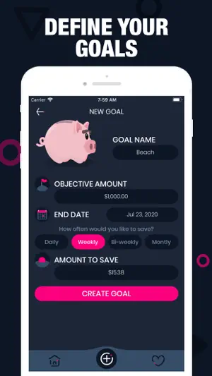 Piggy Goals: Money Saving screenshot 5