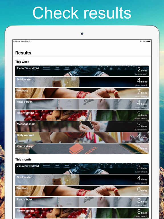 Screenshot #6 pour Habits - Goal & Habits Tracker