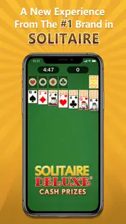 solitaire deluxe® cash prizes iphone screenshot 1