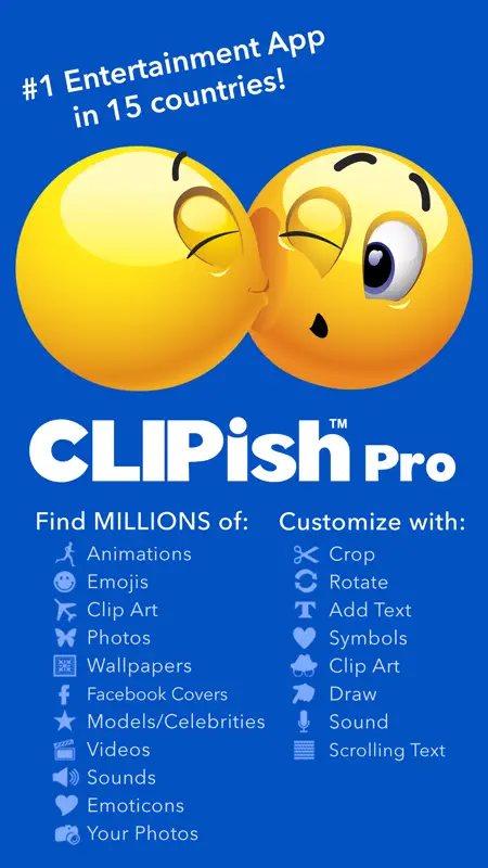 CLIPish Pro - Animations Emoji screenshot 1 of 10