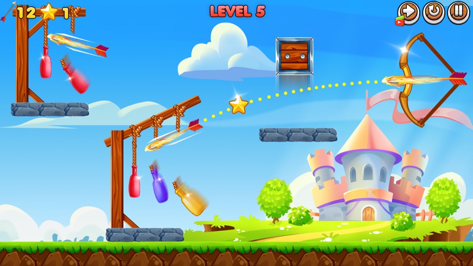 #2. Archery Game Bottle Shooting (iOS) 由: RAPTY SOFT SRL