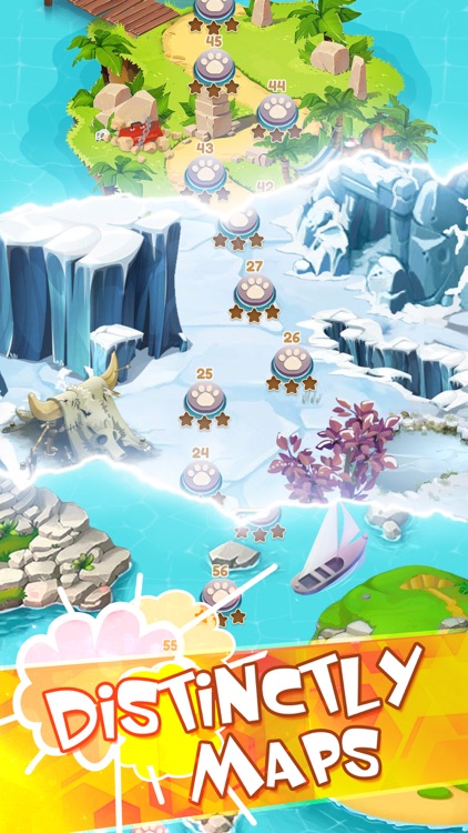 Toon Cat Town: Pop Crush Blast screenshot-4