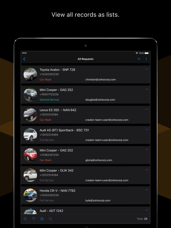 Screenshot #5 for Zoho Creator: Lowcode Platform