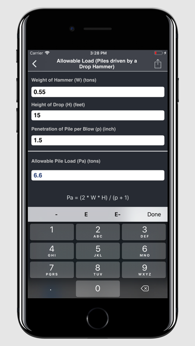 How to cancel & delete Piles and Piling Calc. - lite from iphone & ipad 3