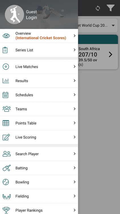 Cricket World Cup - Cricclubs