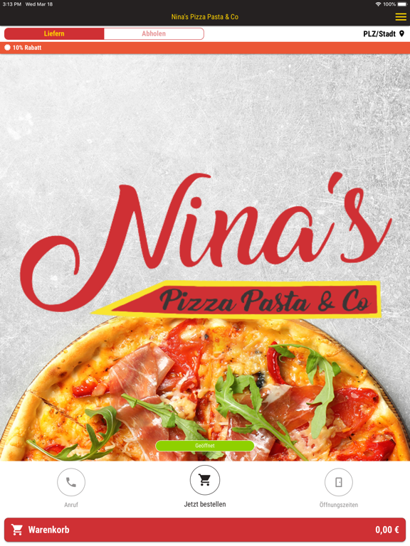 Screenshot #4 pour Nina's Pizza Pasta & Co