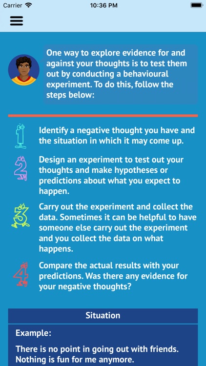 Am I? Behavioural Experiment