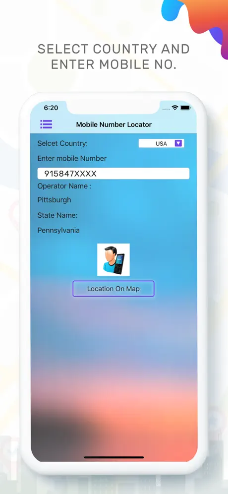 Mobile Number Locator !