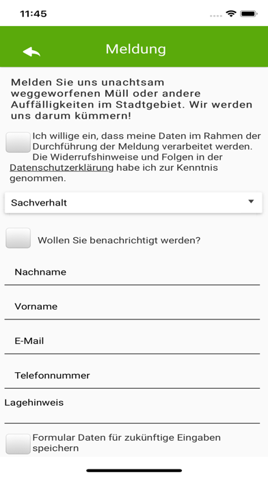Entsorgung Herne Screenshot