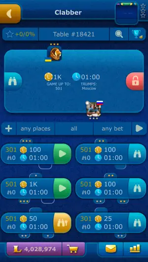 Online Clabber LiveGames screenshot 2
