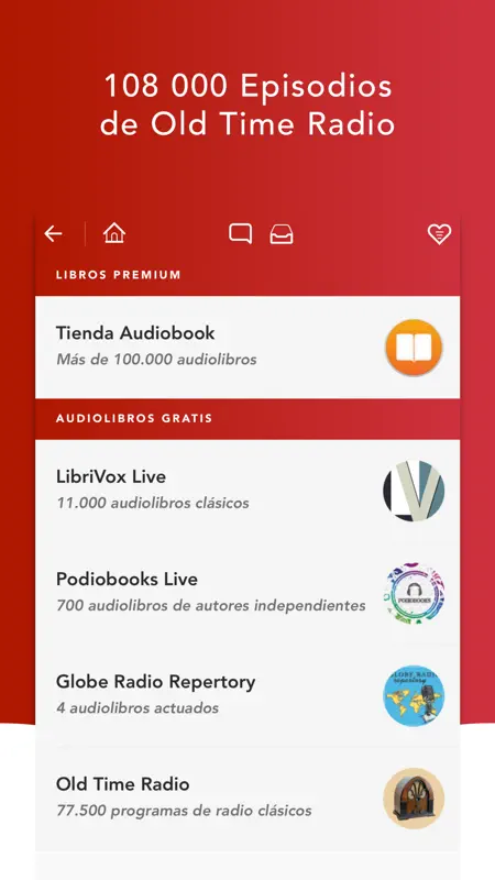 Audiobooks HQ audiolibros screenshot 3 of 4