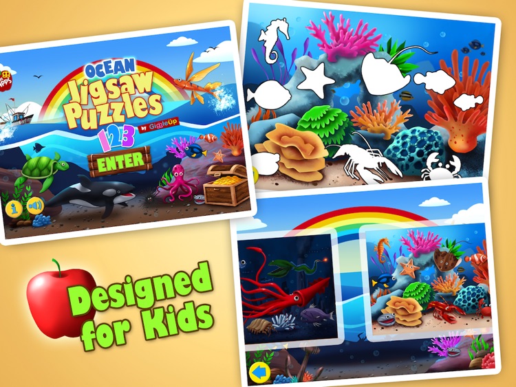 Ocean Jigsaw Puzzle 123 iPad screenshot-3