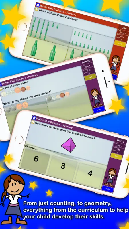 Maths Skill Builders - UK screenshot 2 of 5