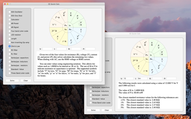 EE Quick Calc