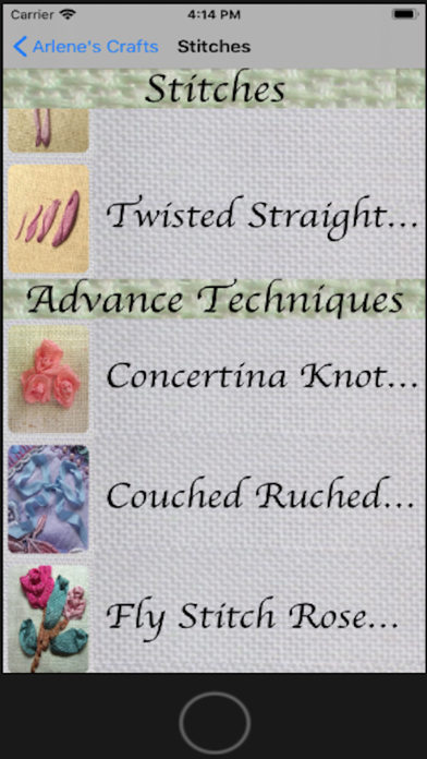 Silk Ribbon Embroidery Arlene screenshot 2