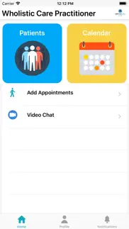 wholistic care practitioner iphone screenshot 2