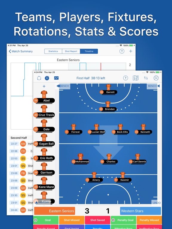 Screenshot #4 pour Great Coach Hockey