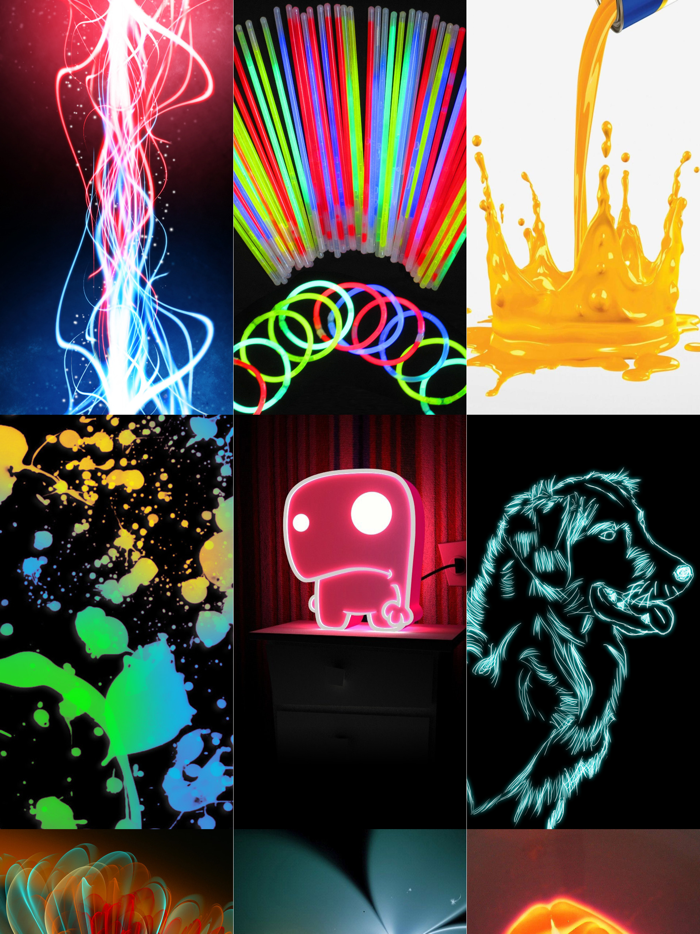 Exclusive Live Neon Wallpaper