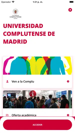UCM - La Complutense screenshot 1