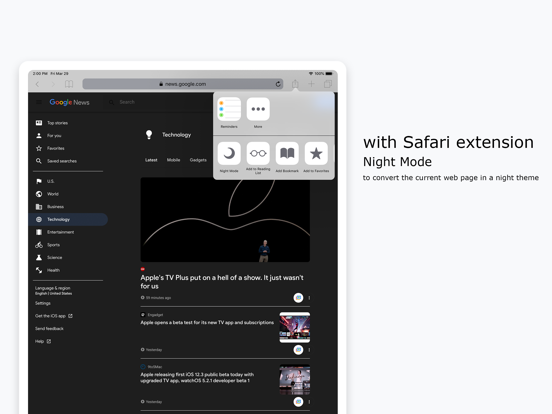 Turn Off the Lights for Mobile iPad screenshot 5 - Productivity app