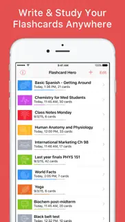 flashcard hero iphone screenshot 1