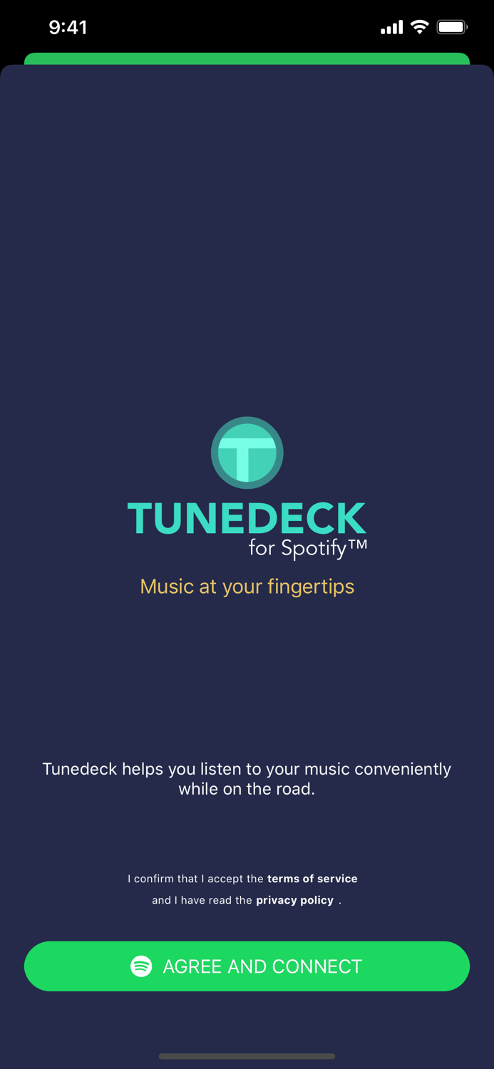 Tunedeck for Spotify