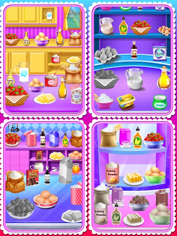 Screenshot #6 pour Jeu Gâteau- Filles Boulangerie