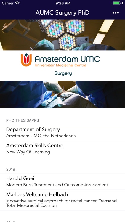 Amsterdam UMC Surgery