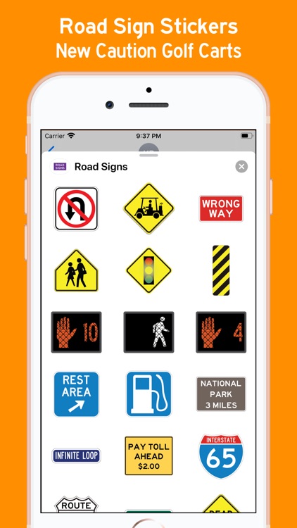Road Signs Sticker Pack