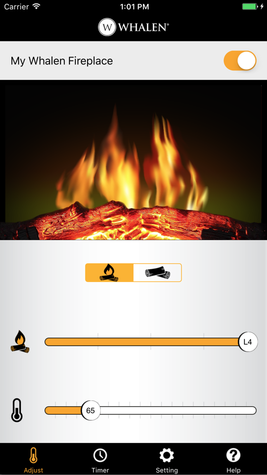#1. Whalen Bluetooth Fireplace (iOS) 由: Whalen LLC