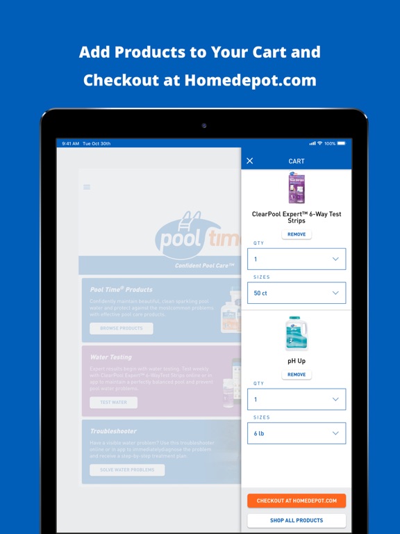 Pool Time ClearPool Expert™ iPad screenshot 7 - Utilities app