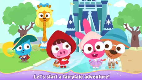 Purple Pink Fairy Tale Town